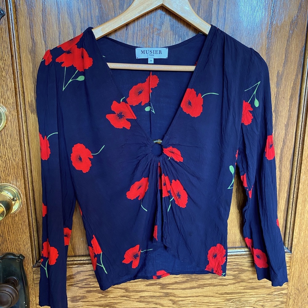 Musier silk top